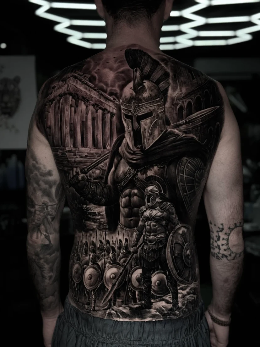 Spartan warrior
